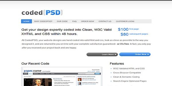 CodedPSD