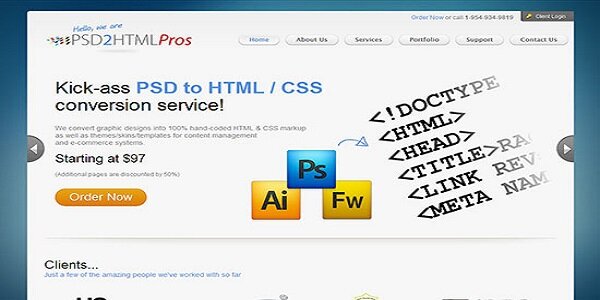 PSD2HTMLPros