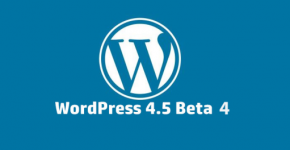 WordPress 4.5 Beta 4