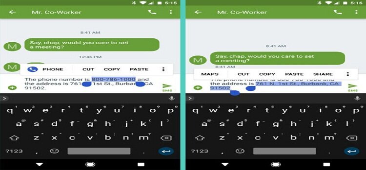 Improved copy and paste feature - Copy