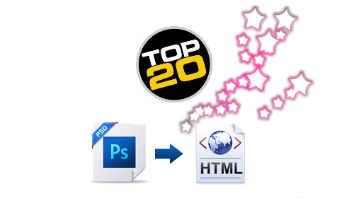 psd to html